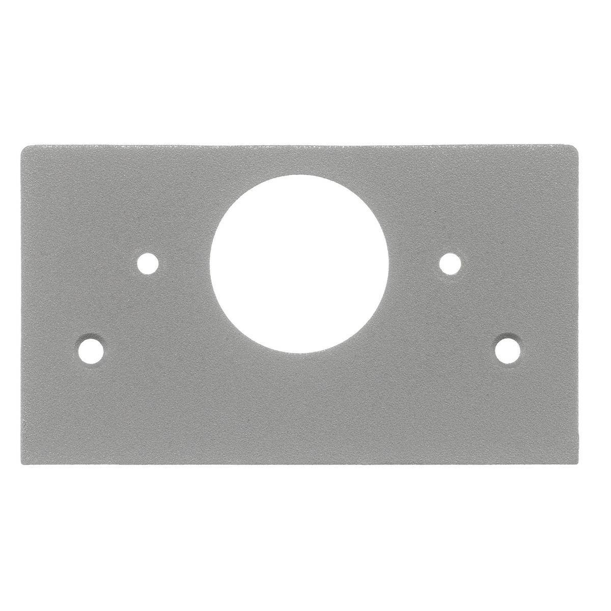 PREMISE WIRING SS2309SGYA Standard Faceplate, Aluminum