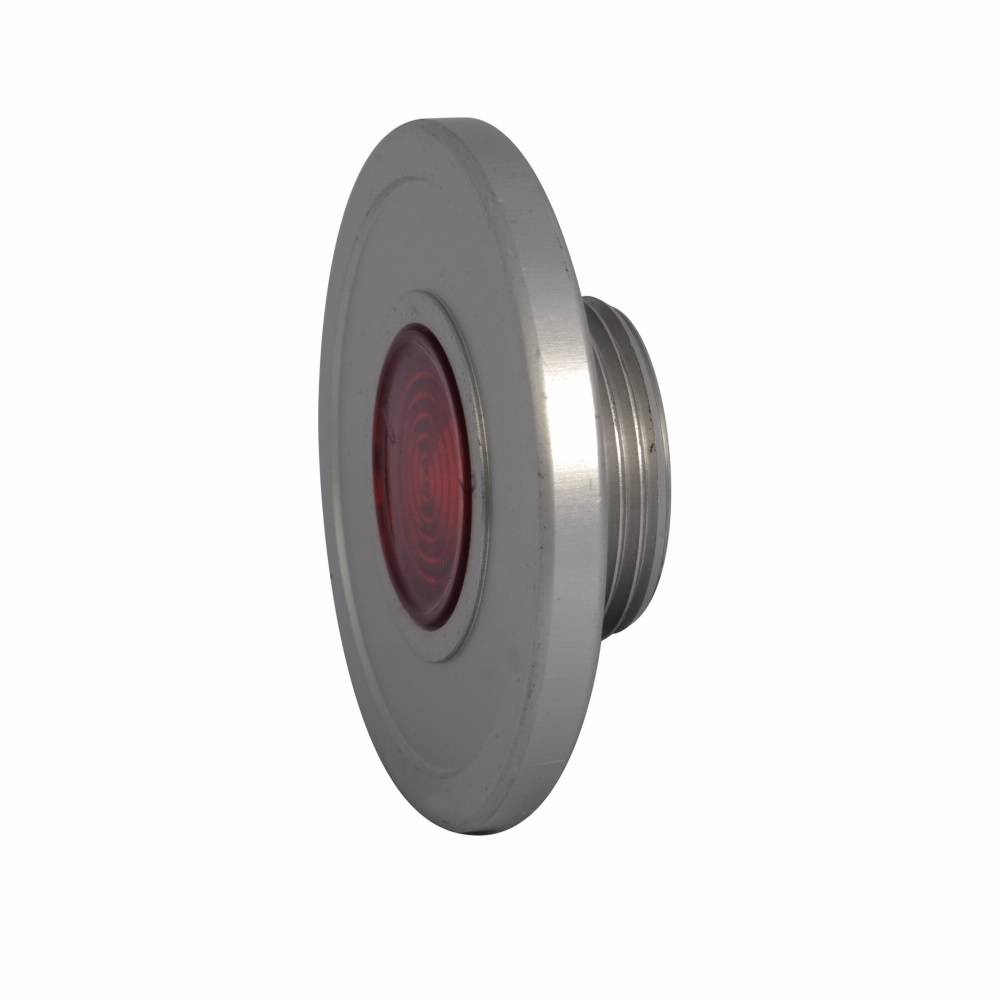 EATON 10250TC65 Blank Heavy Duty Oiltight/Watertight Operator Lens, 1.6 in L x 1.6 in W x 1.5 in H, NEMA 1/2/3/3R/4/4X/12/13/IP65, Round, Aluminum