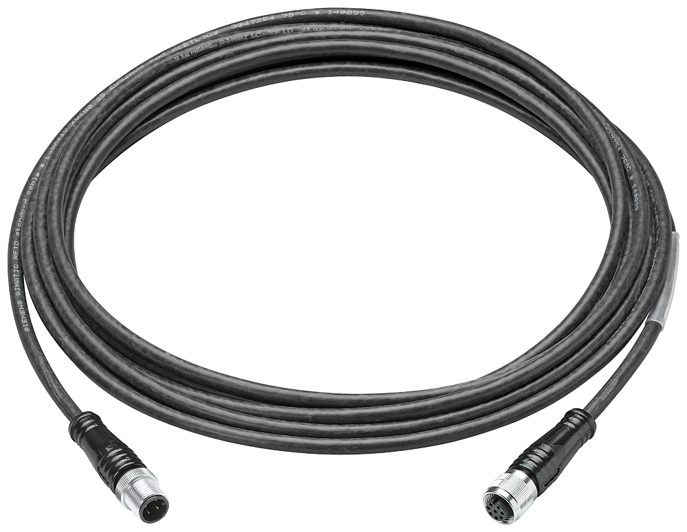 Siemens 6GT28914MH50 Pre-Assembled Unshielded Plug-In Connecting Sensor Cable, 30 VAC, (4) 22/19 AWG, 5 m L