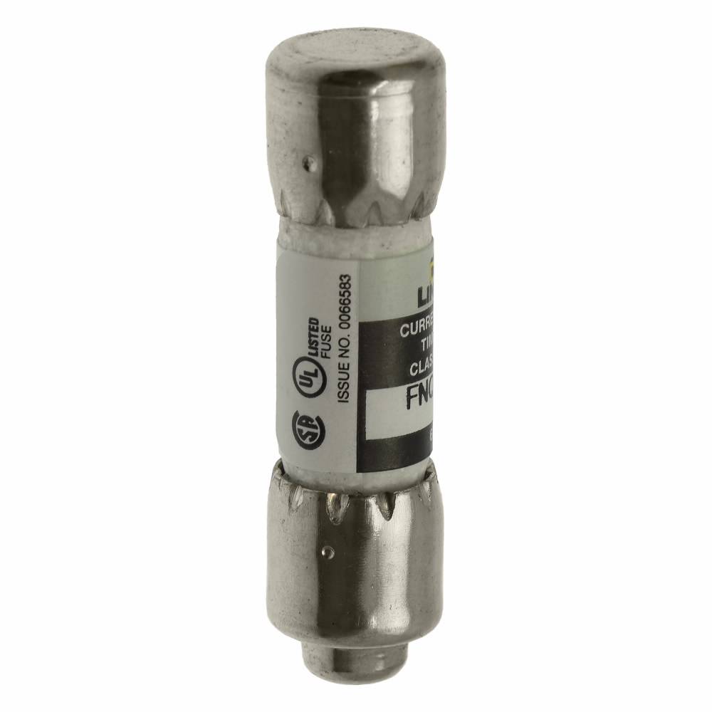 Bussmann CC-Tron® FNQ-R-4 Current Limiting High Inrush Time Delay Fuse, 4 A, 600 V, 200 kA Interrupt, CC Class, Cylindrical Body