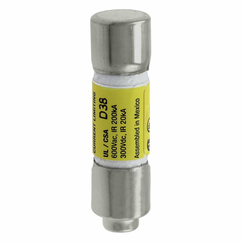 Bussmann Low-Peak™ LP-CC-30 Current Limiting Time Delay Fuse, 30 A, 600 VAC/300 VDC, 20/200 kA Interrupt, CC Class, Cylindrical Body