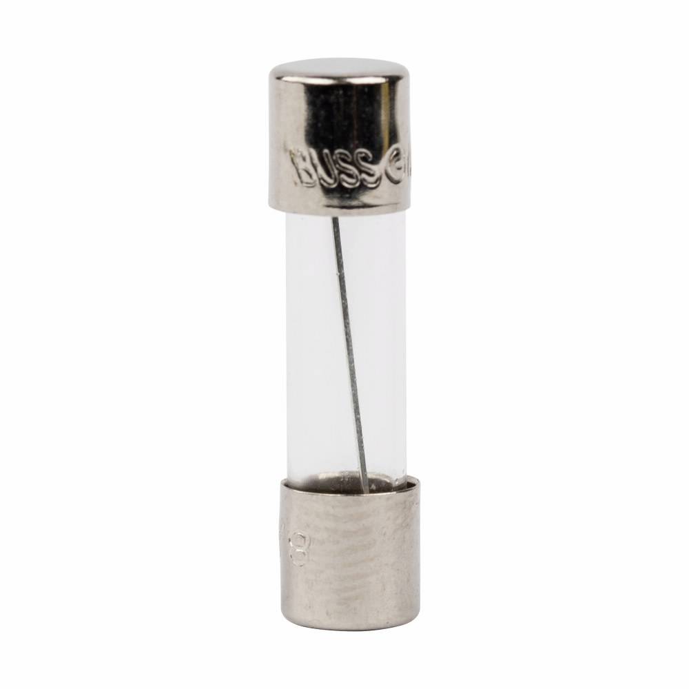 Bussmann AGW-2-1/2 Current Limiting Small Dimension Fast Acting Fuse With Nickel Plated Brass End Caps, 2-1/2 A, 32 VAC, 1 kA Interrupt, Cylindrical Body