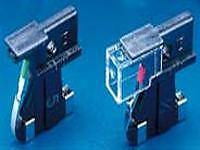 Littelfuse® 0481020.HXP Fast Acting Alarm Indicating Fuse With Filler, 20 A, 125 VAC/VDC, 300 A Interrupt, Flat Body