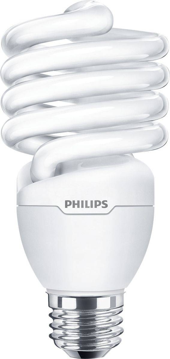 Signify Luminaires 414094 Energy Saver Non-Dimmable Compact Fluorescent Lamp, 26 W, E26 Medium Screw Fluorescent Lamp, T2 Shape, 1700 Lumens
