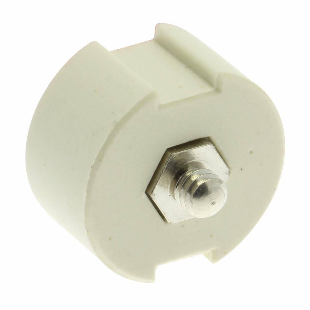 Edison 10GD27 Screw Cap Gauge Piece, For Use With DII Size 500 V Type D and D0 Diazed Fuse Links and E27 Size Type D and D0 Fuse Bases, 10 A, Red