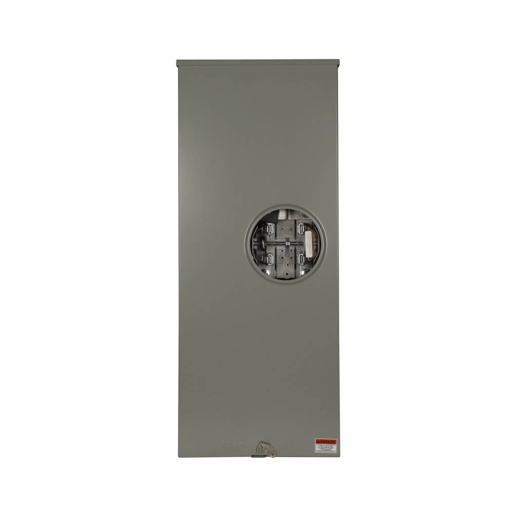EATON 1007672CH 1-Position 3-Wire Lever Bypass Meter Socket, 600 VAC, 320 A, 1 ph Phase