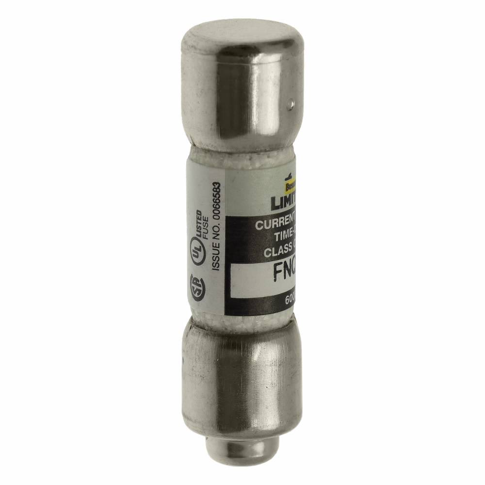Bussmann Limitron™ CC-Tron® FNQ-R-8 Advanced Protection Current Limiting High Inrush Low Voltage Time Delay Fuse, 8 A, 600 V, 200 kA Interrupt, CC Class, Cartridge Body