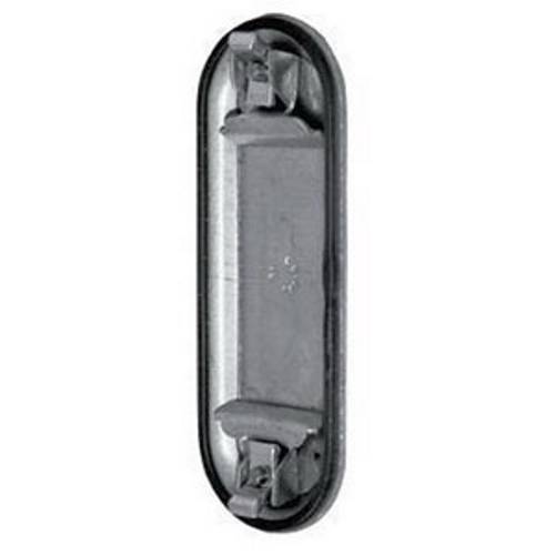 Appleton® UNILETS™ APP170FIG Form-IN-Place Conduit Body Cover With Integral Gasket, 1/2 in Hub, For Use With FM7™ Unilet® Conduit Outlet Body, Cast Grayloy Iron, Triple Coated