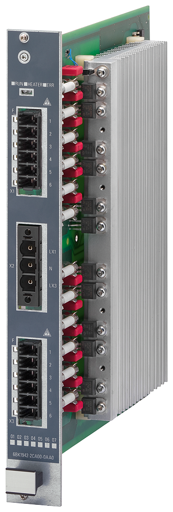 Siemens SIPLUS 6BK19422CA000AA1 HCS POM4220 Power Output Module, 230/277 VAC Input