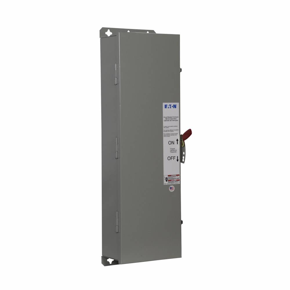 EATON JJDN250 C Series Circuit Breaker Enclosure, 11.88 in W x 10.22 in D x 37.53 in H, NEMA 12