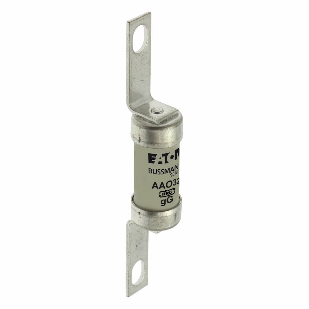 Edison AAO32 High Rupture Capacity Non-Indicating Fuse Link, 550 VAC, 32 A, Ceramic