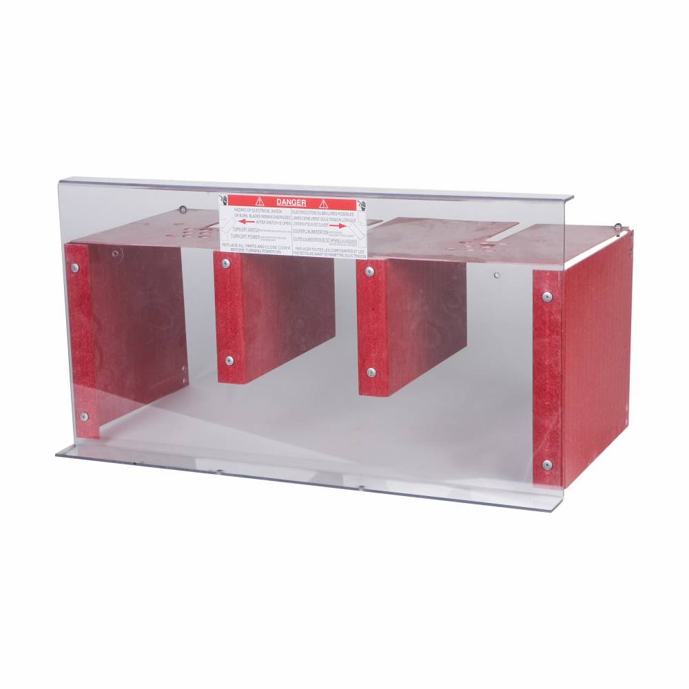 EATON S5016 Top Feed Pringle Barrier, For Use With Pringle™ Type QA 1200 to 2000 A Manually Operated Switch