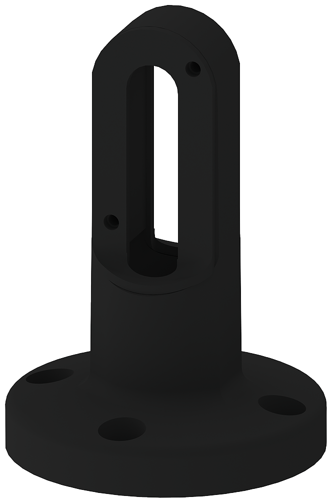 SIRIUS 8WD4308-0CB Mounting Bracket, For Use w/ 8WD4 Series 70 mm Signaling Columns