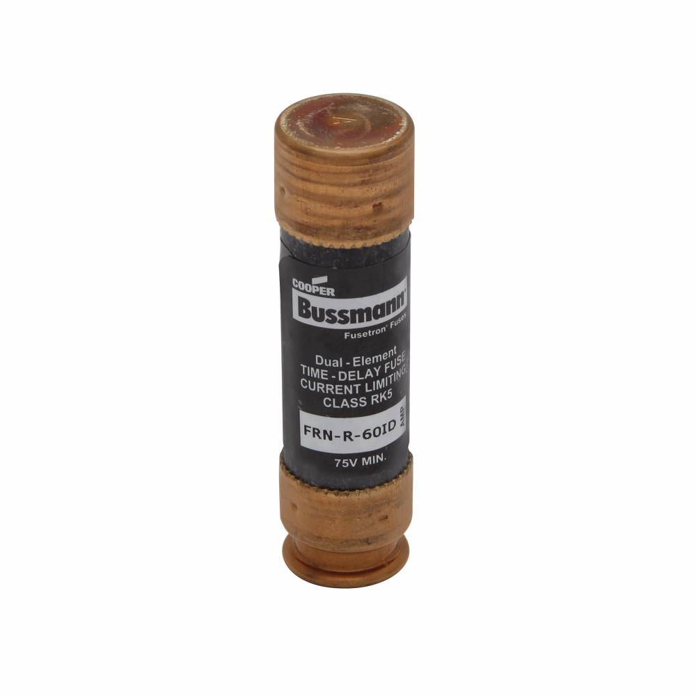 Bussmann Fusetron™ FRN-R-40ID Advanced Protection Current Limiting Energy Efficient Low Voltage Time Delay Fuse, 40 A, 250 VAC/125 VDC, 20/200 kA Interrupt, RK5 Class, Cartridge Body