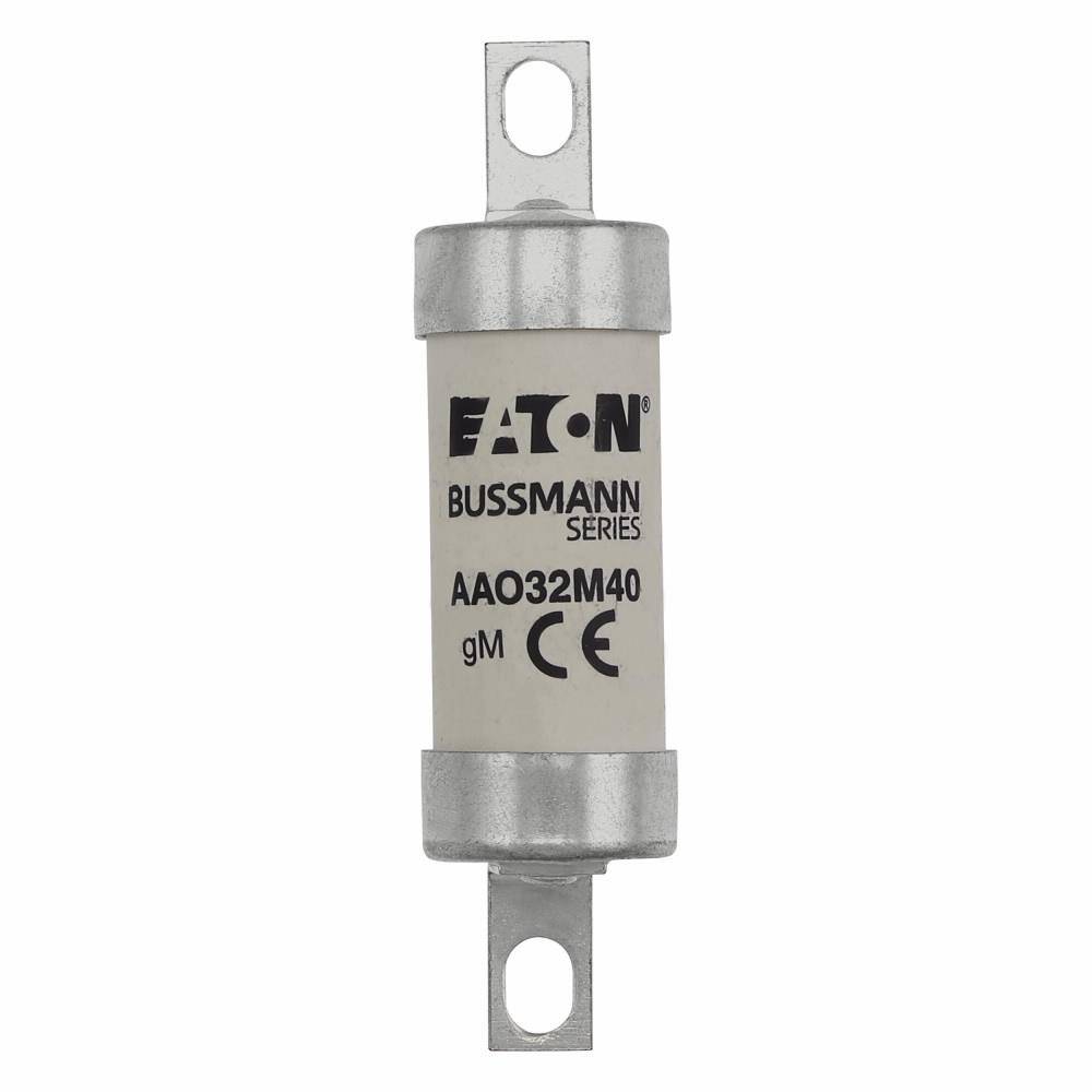Edison AAO32M40 Non-Indicating Fuse Link, 550 VAC, 40 A, Ceramic