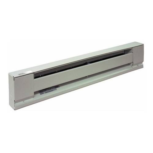 TPI H2925120S 2900S 1-Phase Standard Electric Baseboard Convection Heater, 8532/6375 Btu/hr Capacity, 208/240 VAC, 2500/1875 W Power Rating, Wall Mount