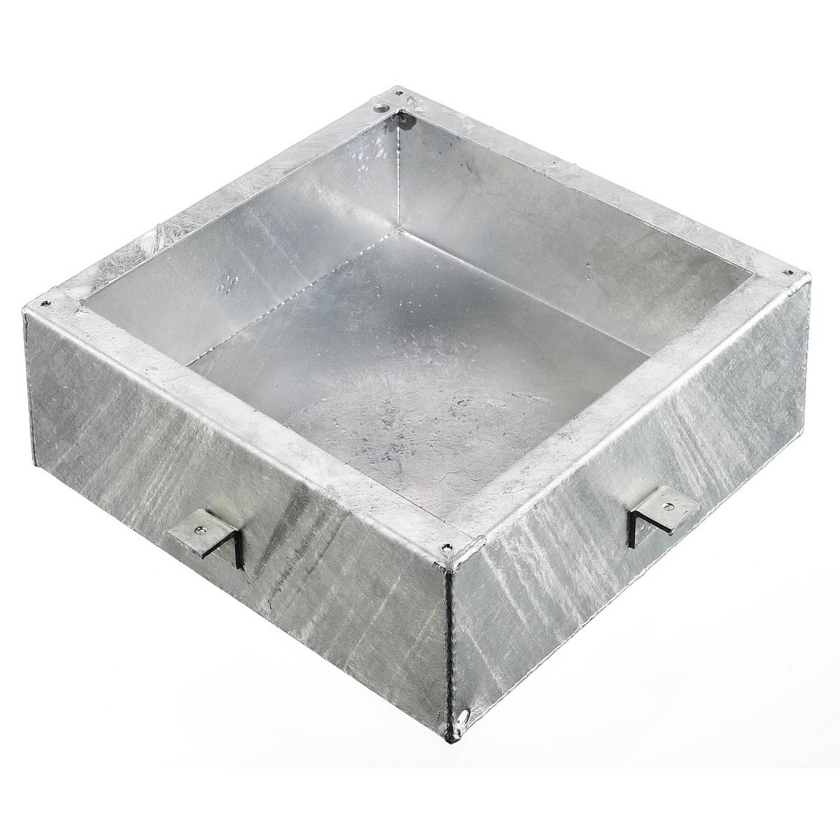 PREMISE WIRING HBL301401PB Pour Box, Stamped Steel, 4 Gangs, 12 in L x 12 in W x 4.3 in H