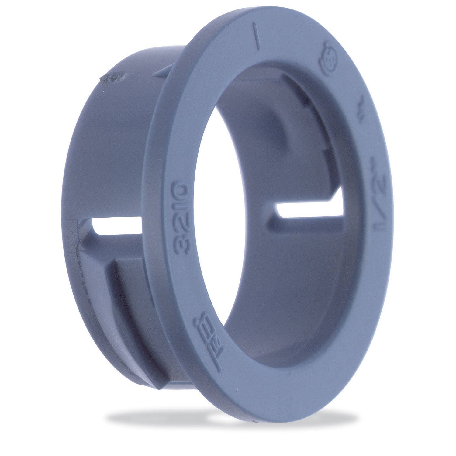 T&B® 3214 3210 1-Piece Knockout Non-Metallic Conduit Bushing, 1.984 in Trade, Polycarbonate