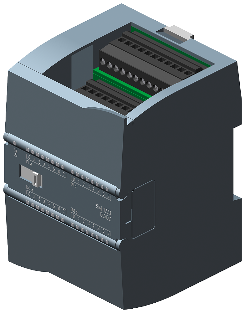 Siemens SIPLUS 6AG12231BL322XB0 S7-1200 SM 1223 Digital Input/Output Module, 16 Inputs, 16 Outputs
