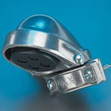 Crouse-Hinds 3000 Perforated Strap, 1/4 in Mounting Hole, Steel, Galvanized