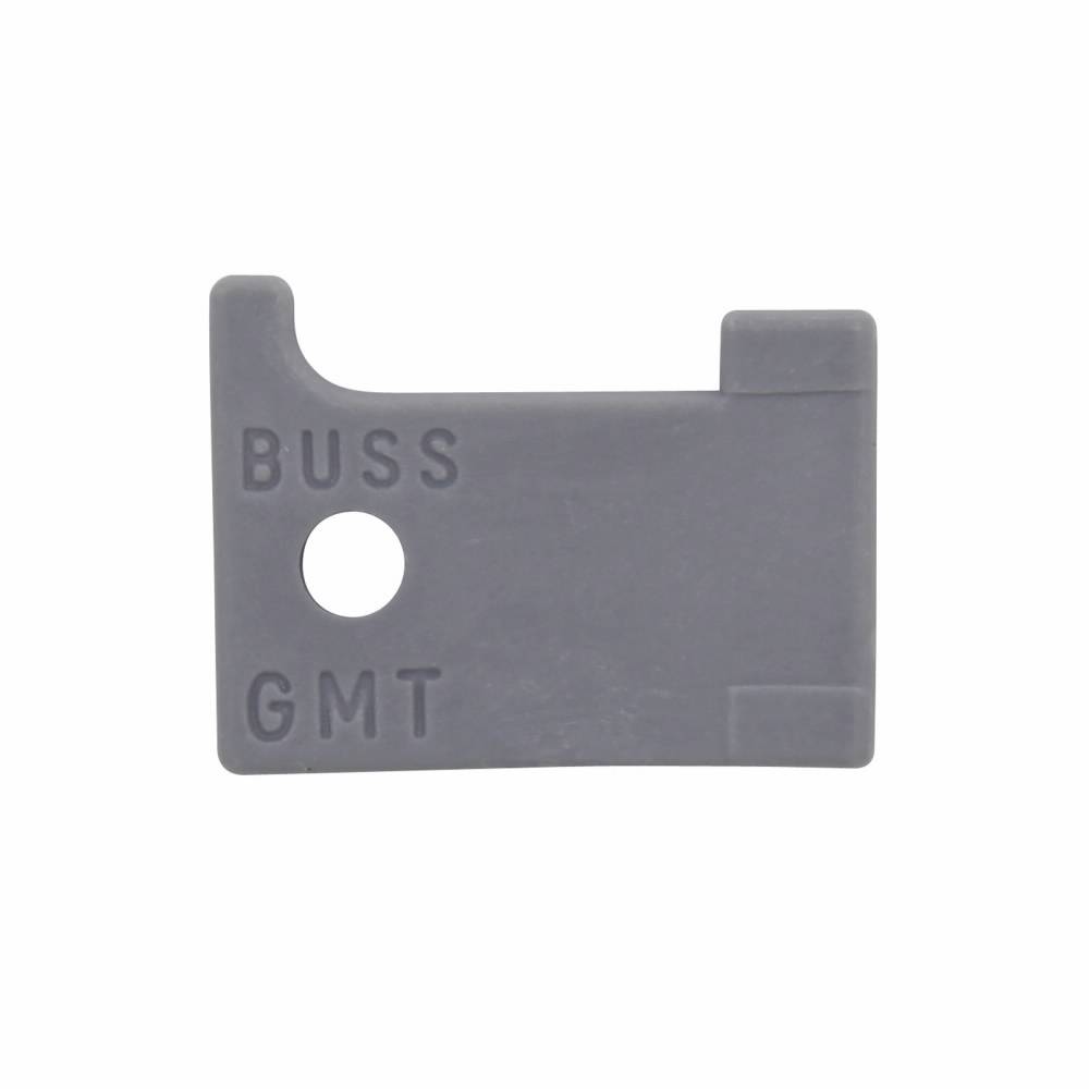 Bussmann BK/GMT-DUMMY Fast Acting Dummy Telephone Fuse, 125 VAC/60 VDC, 300/450 A Interrupt, Flat Body