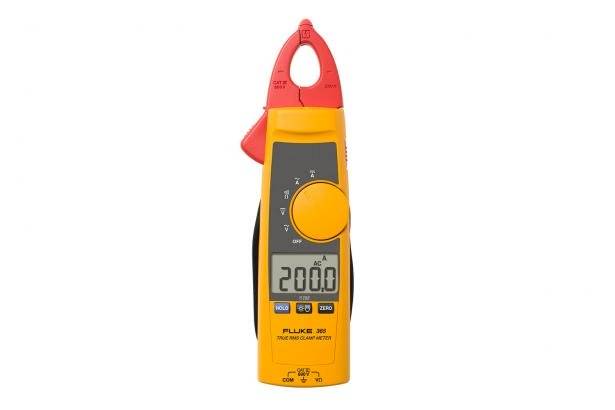 Fluke® FLUKE-365 Detachable Jaw Clamp Meter, 200 A, 600 VAC/VDC, 6000 Ohm, Backlit Display