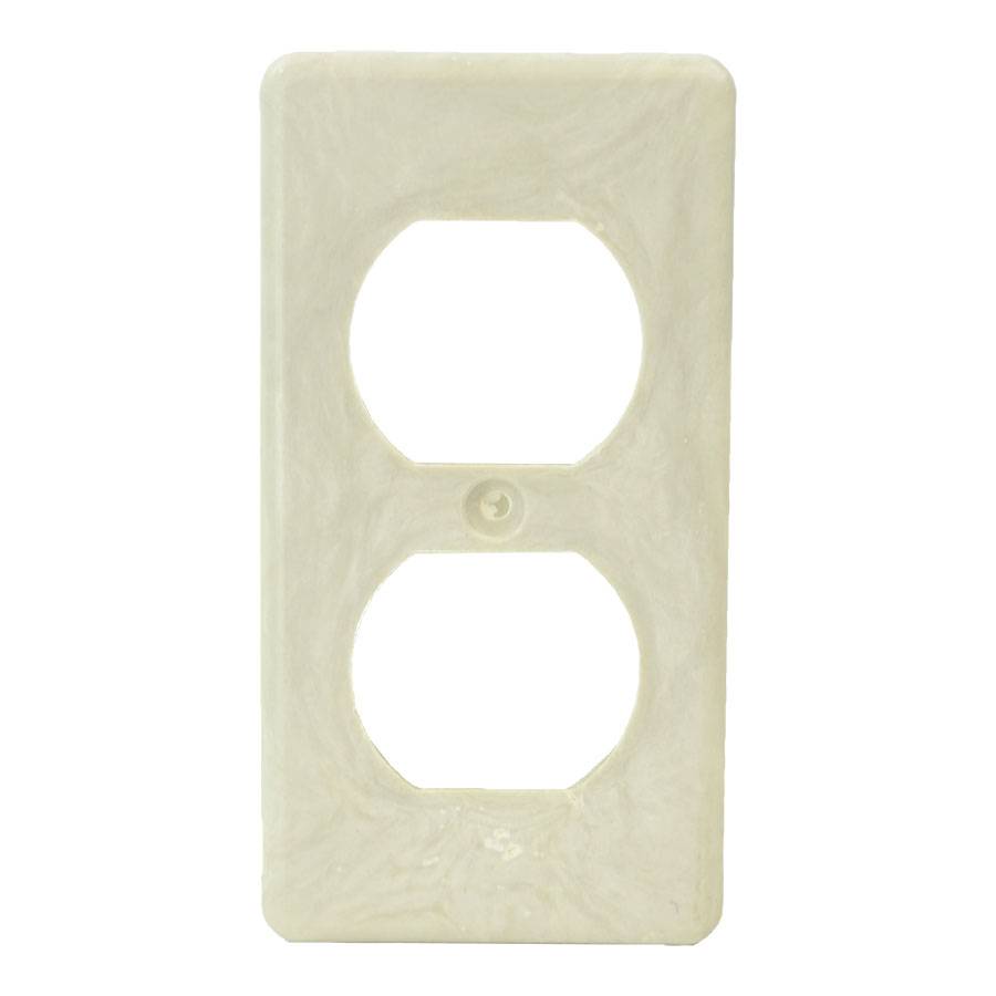 Allied Moulded FiberglassBOX™ 9320 Premier Series Handy Box Switch Cover, 2-3/16 in W x 4-1/4 in D, Fiberglass Reinforced Polyester