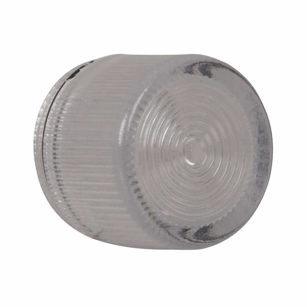 EATON 10250TC25 Blank Heavy Duty Oiltight/Watertight Operator Lens, 1 x 4 x 4 in, NEMA 1/2/3/3R/4/4X/12/13/IP65, Round, Plastic
