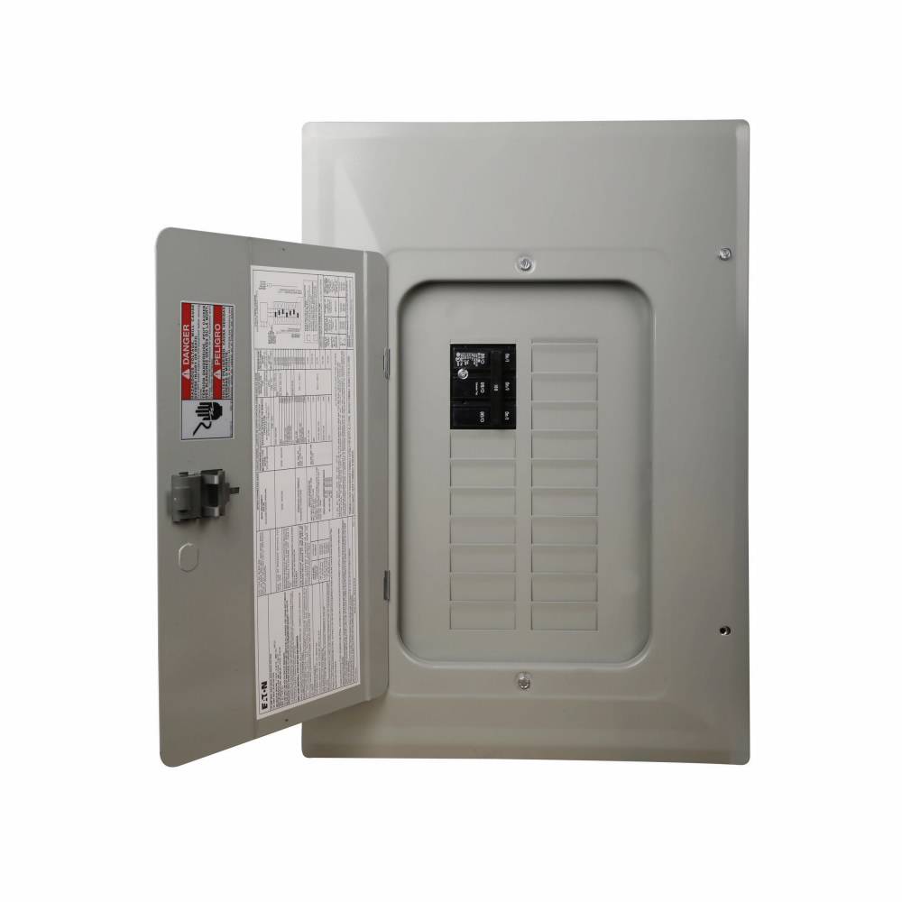 EATON 3BR1224B100 3-Phase Main Circuit Breaker Load Center, 208Y/120/240 VAC, 100 A, 10 kA Interrupt