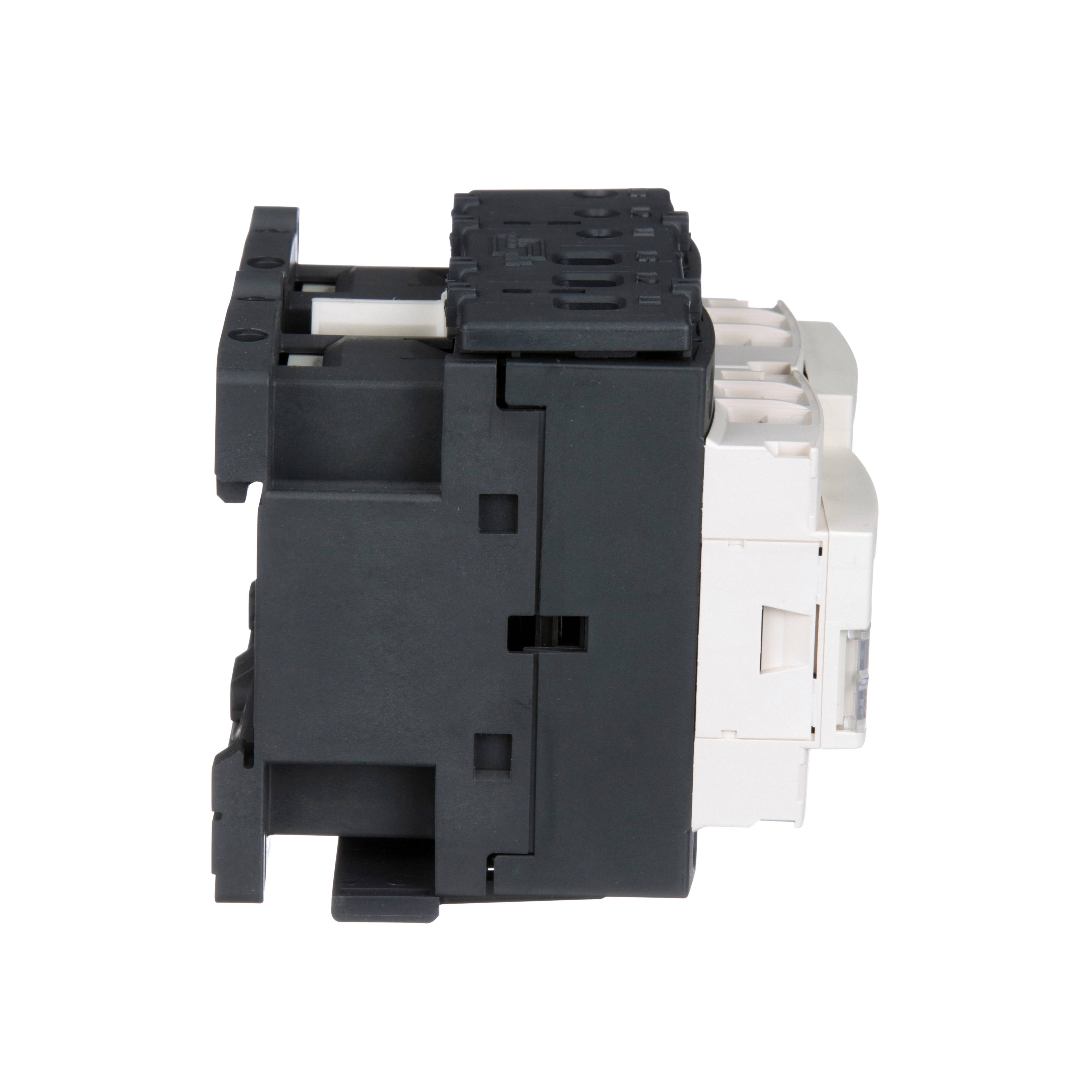 Square D™ TeSys™ D LC2D12G7 D-Line Mechanical Standard IEC Contactor, 120/690 VDC, 300 VDC V Coil, 12/25 A, 3NO Contact, 3 Poles