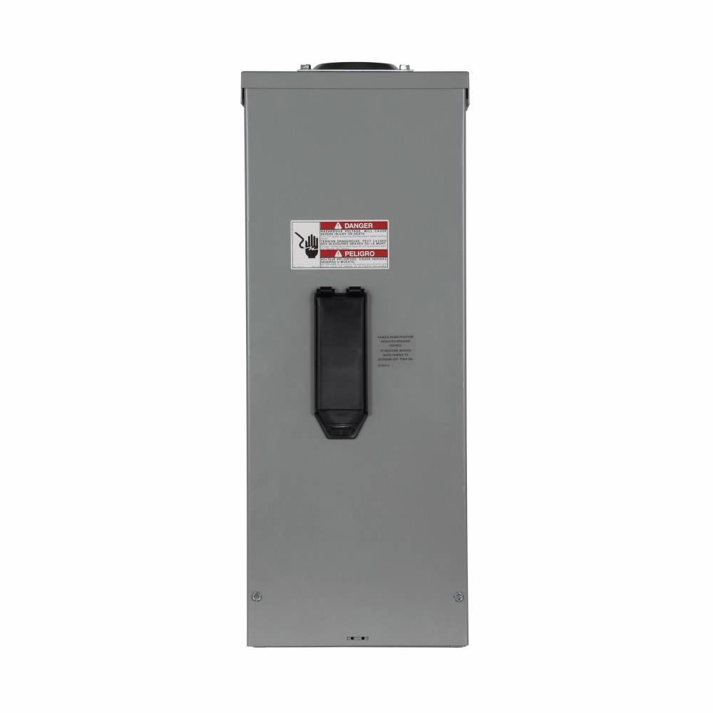 EATON Cutler-Hammer ECCVH200R Type CCVH Enclosed Circuit Breaker Enclosure, 9.3 in W x 5.44 in D x 23.69 in H, NEMA 3R NEMA Rating, Aluminum/Copper