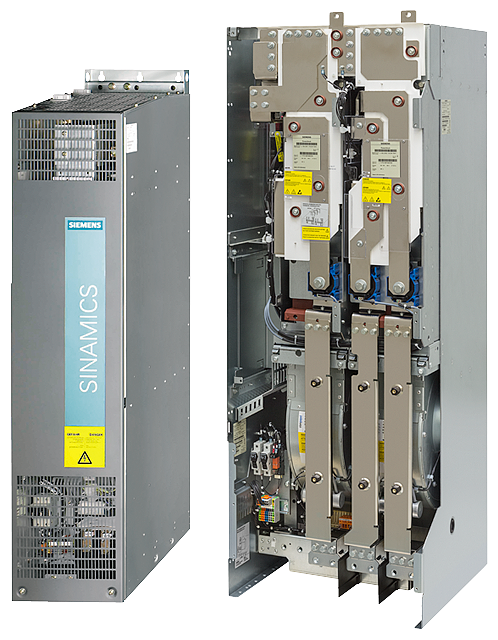 Siemens 6SL33101GH285AA3 SINAMICS G130 3-Phase Power Module, 660 to 690 VAC Input, 93 A Input, 85 A Output, 55 to 75 kW