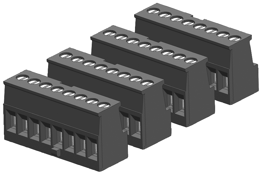 Siemens 6ES72921AH400XA0 SIMATIC Input/Output Terminal Joint Block, For Use With SIMATIC S7-1200 Controller