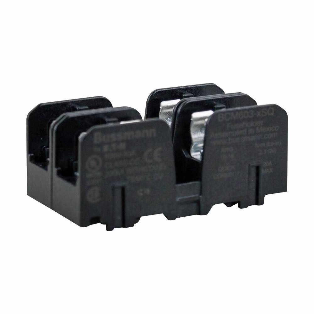 Bussmann BCM603-2SQ Modular Fuse Block, Class: CC, 2 Poles