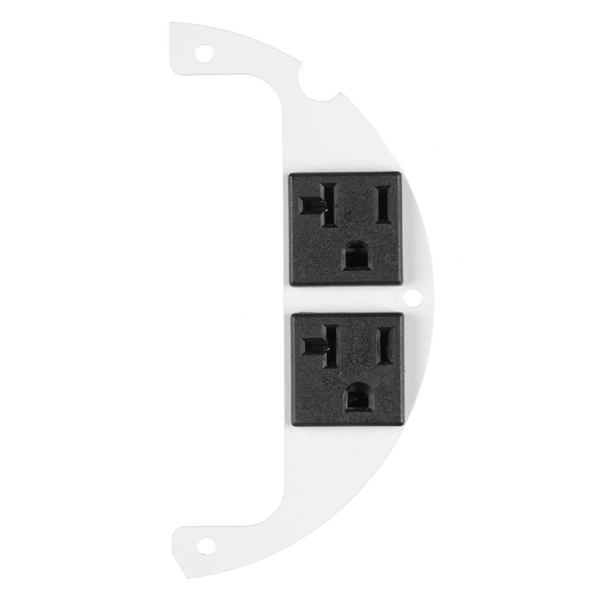 PREMISE WIRING SystemOne® S1R6SPZ25 Standard Sub Plate, 2.48 in W, Composite