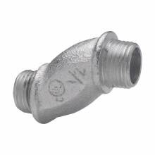 Crouse-Hinds 302 Threaded NPSM Offset Conduit Nipple, 1 in, For Use With Rigid and IMC Conduits, Malleable Iron