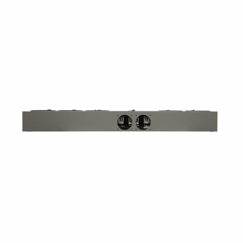 EATON 1004439BCH 5-Position 3-Wire Meter Socket, 600 VAC, 200 A, 1 ph Phase