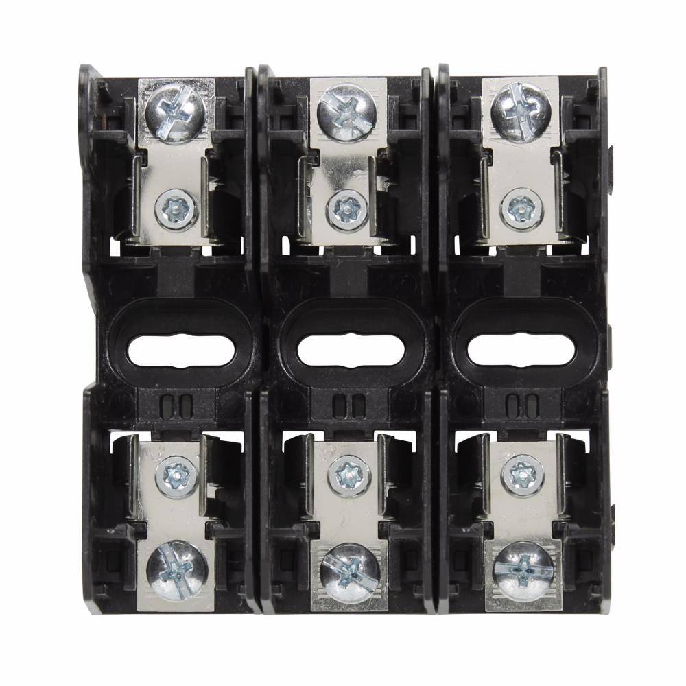 Bussmann JM60030-2SR Modular Fuse Block With Pressure Plate, 600 V, 0 to 30 A, 2 Poles