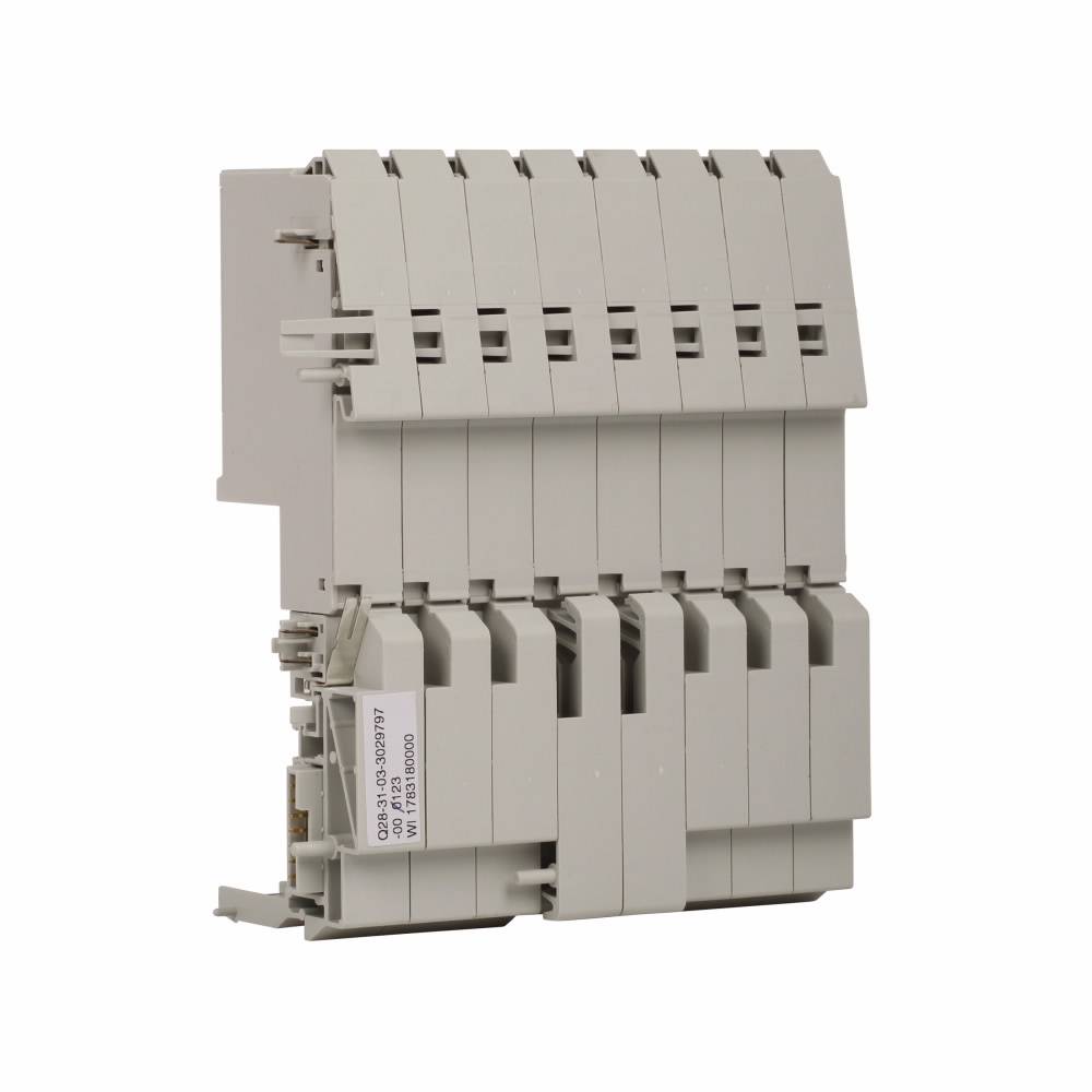 EATON XN-B4S-SBBC 4-Level Connection Block Plug-In I/O Base Module, Screw Wire Clamp, For Use With XN-16DI-24VDC-P Digital Input Module