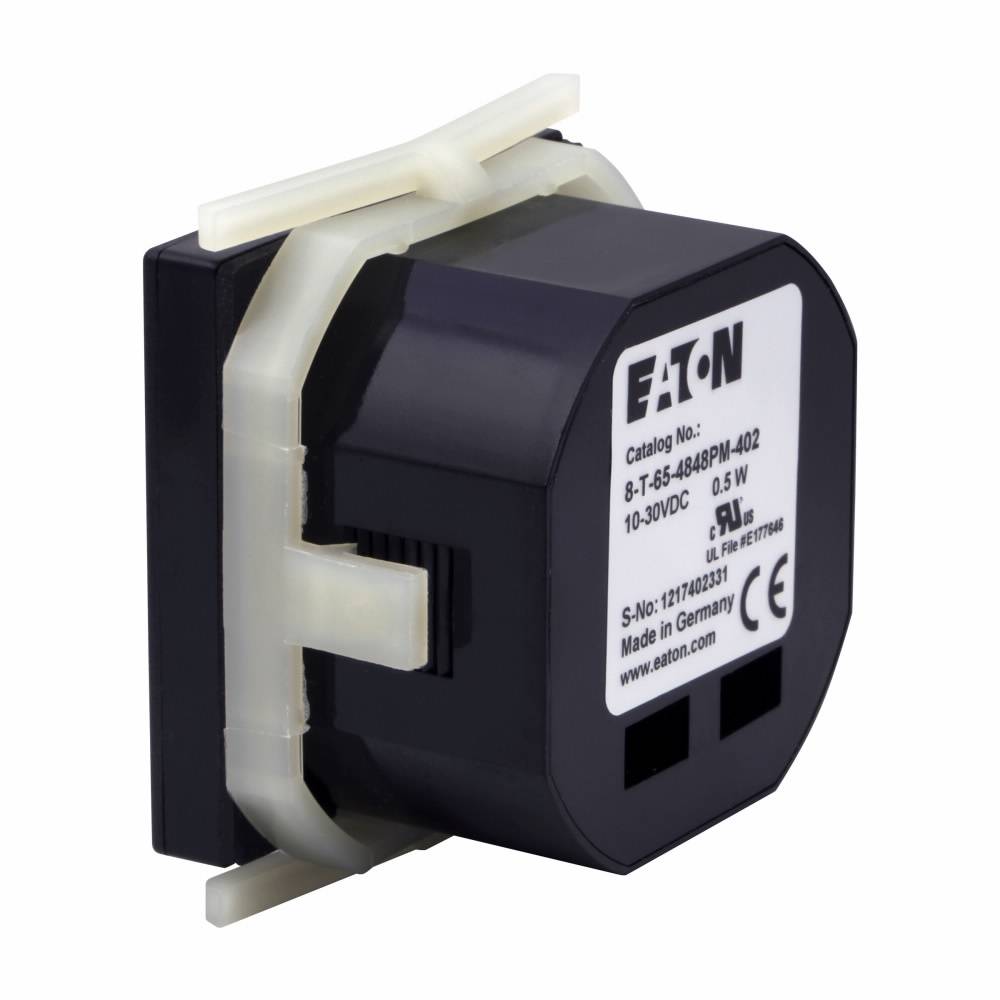 EATON 8-T-65-4848PM-402 Electric Round Hour Meter, 8 Digits