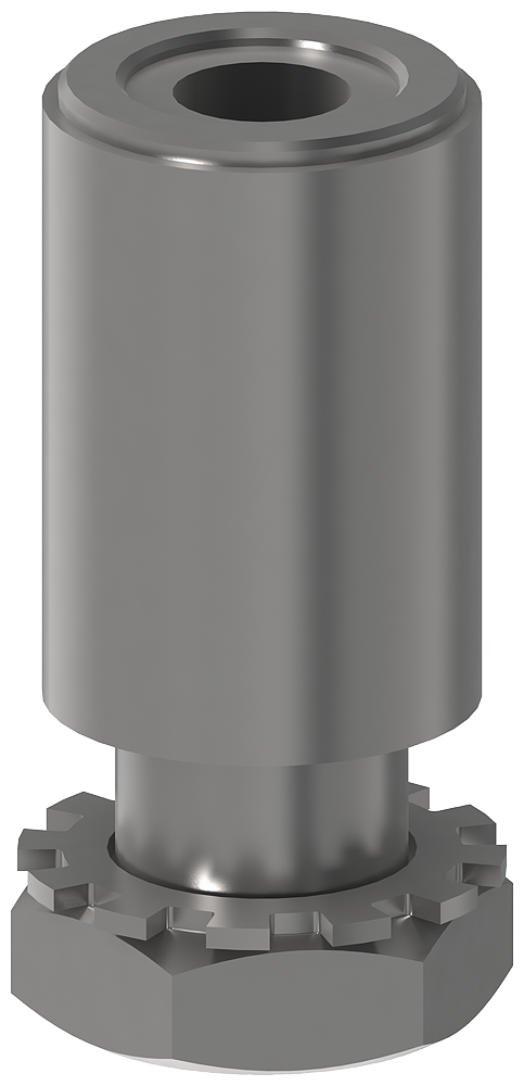 SIRIUS 8WD4208-0EH Adapter, 50 mm, For Use w/ Signaling Column, Specifications Met: CE Certified, UL Listed, C-Tick Approved, EAC Certified, Silver