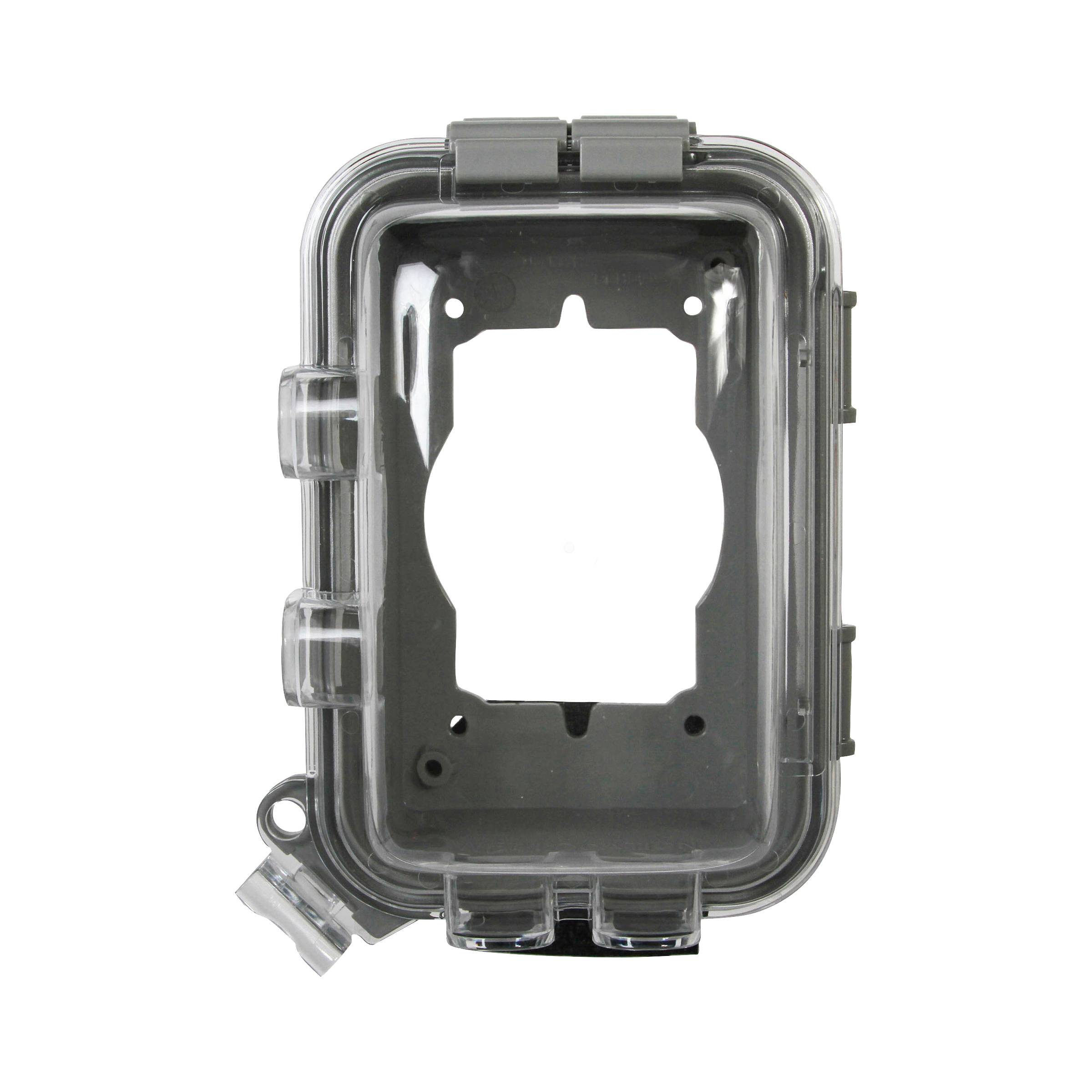 EATON WIU-1 Weatherproof While-In-Use Cover, 4.45 in L x 3-1/4 in D, Polycarbonate