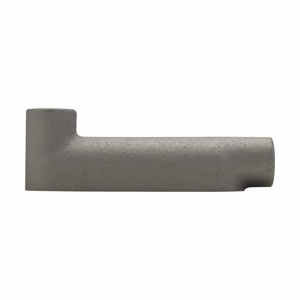 Crouse-Hinds Condulet® BLB7 Type LB Conduit Body, 2-1/2 in Hub, Mogul Form, 162 cu-in Capacity, Feraloy Iron Alloy, Electro-Galvanized/Aluminum Acrylic Painted