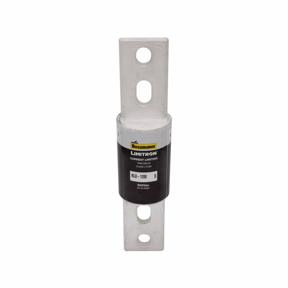 Bussmann Limitron™ KLU-1000 Current Limiting Time Delay Fuse, 1000 A, 600 V, 200 kAIC Interrupt, L Class, Cartridge Body