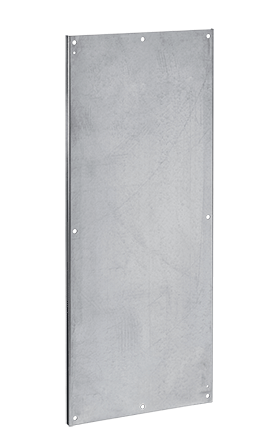 Hoffman A60P48F1G PNL30 Full Enclosure Panel, 44 in W x 48 in H, 10 ga Steel