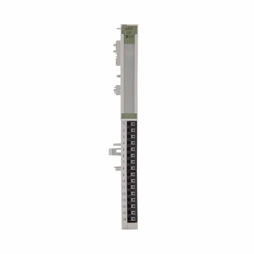 EATON XNE-4AO-U/I XNE Integrated Analog Output Module, 4 Outputs, 16/12 bit Resolution