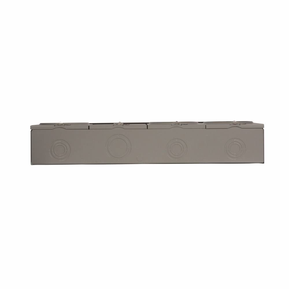 EATON Cutler-Hammer 1004404BCH 3-Wire 3-Position Horizontal Ganged Single Meter Socket With Horn Bypass, 600 VAC, 200 A, 1 Phase
