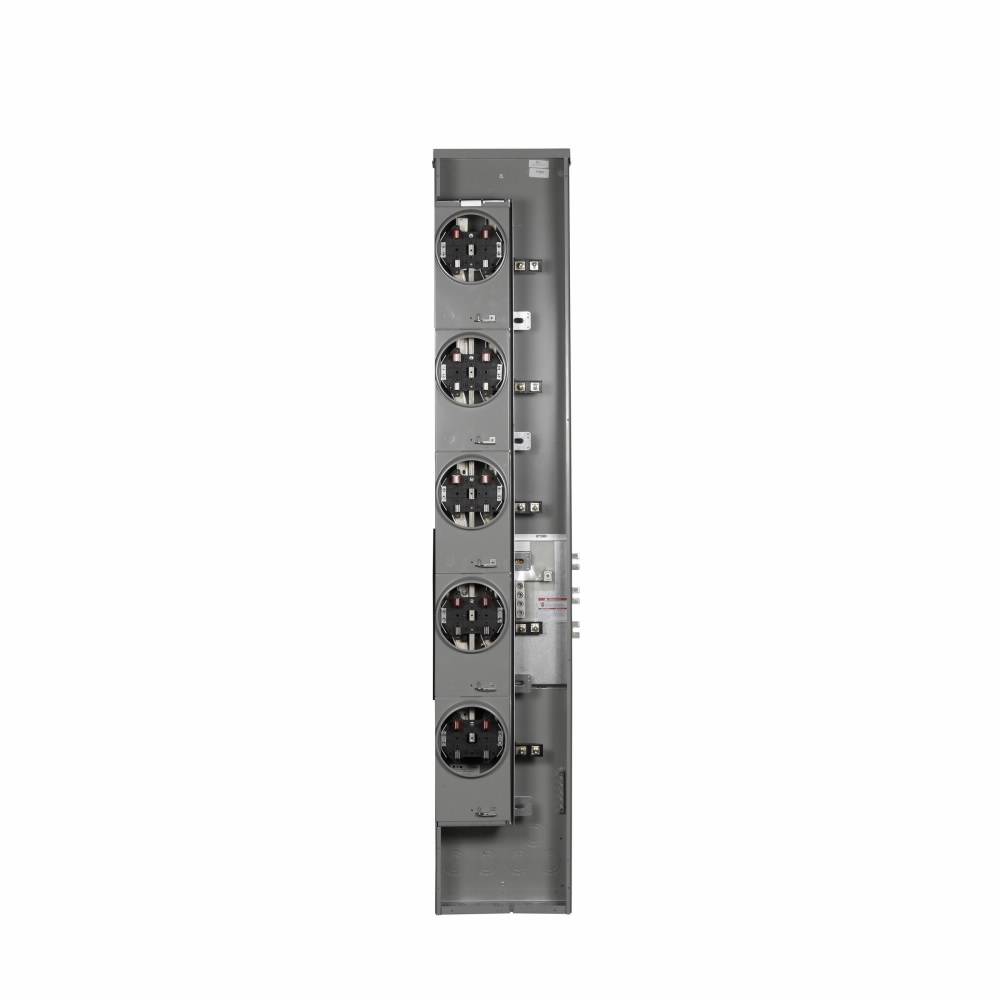 EATON 1MM520RRL 5-Socket Multiple Metering Meter Stack Module, 120/240 VAC, 200 A, 1 ph Phase, 3 Wires