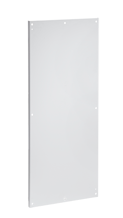 Hoffman A60P48F1 PNL30 Full Enclosure Panel, 44 in W x 48 in H, 10 ga Steel, White
