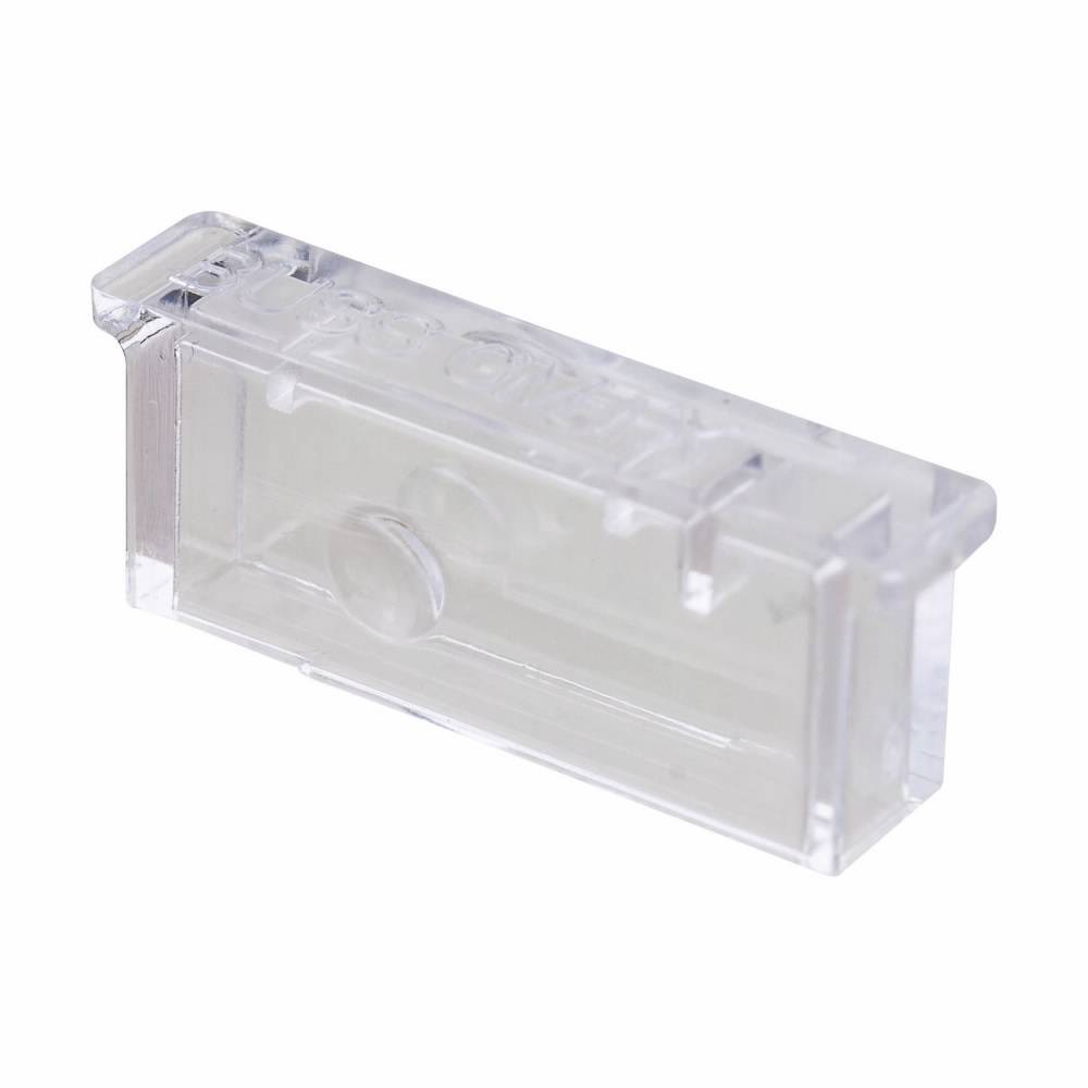 Bussmann BK/GMT-X Fast Acting Fuse Cover, 0.18 to 15 A, 125 VAC/60 VDC, For Use With Fast Acting Indicating Fuse, Thermoplastic, Clear